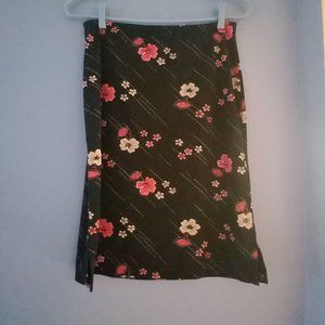 Vintage Studio Floral Skirt Small